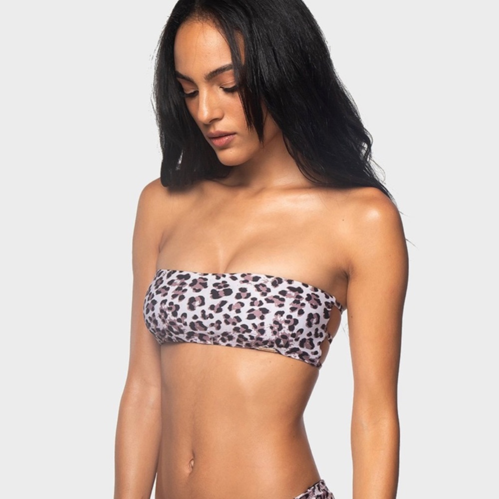 BRAND NEW LEOPARD BIKINI TOP